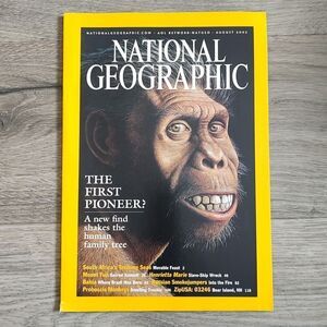 August 2002 National‎ Geographic Magazine